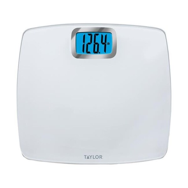 Taylor Taylor 6454482 440 lbs Digital Bathroom Scale - White 6454482 - main